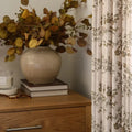 Sara Le Print Linen Drapery Pleated?-TWOPAGES