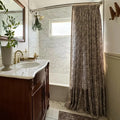 Sara Le Print Linen Curtain Pleated?-TWOPAGES