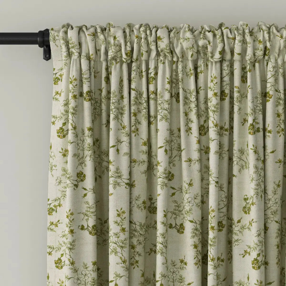 Sara Le Print Linen Drapery Soft Top -TWOPAGES