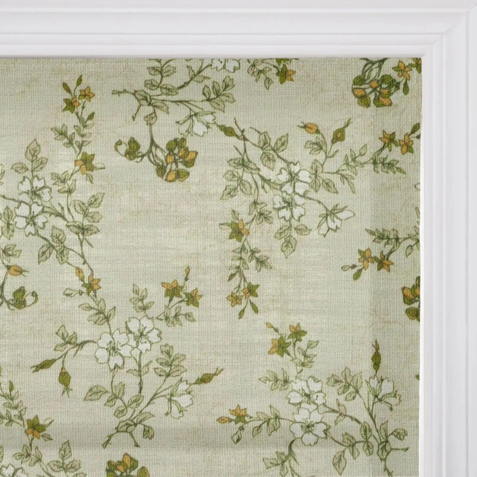 Sara Le Printed Roman Shade Cordless -TWOPAGES