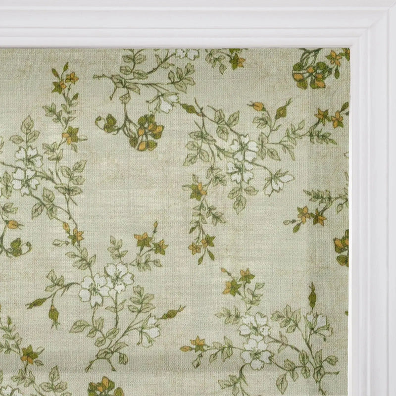 Sara Le Printed Roman Shade Cordless -TWOPAGES