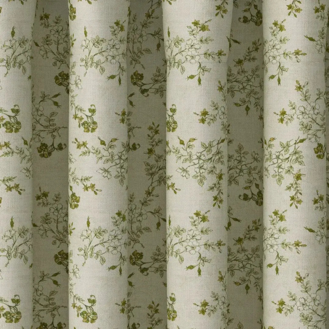 Sara Le Print Linen Drapery Pleated?-TWOPAGES