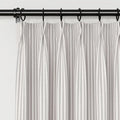 Britt Bengoechea x TWOPAGES Cottage Floral Printed Linen Cotton Pleated Curtains