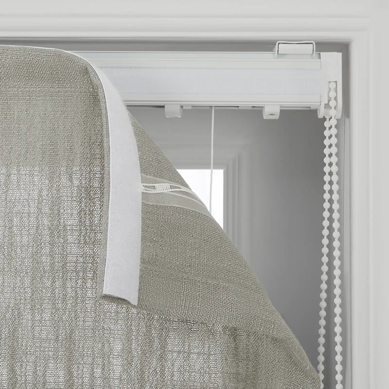 Liz Linen Flat Roman Blind Cord Lift