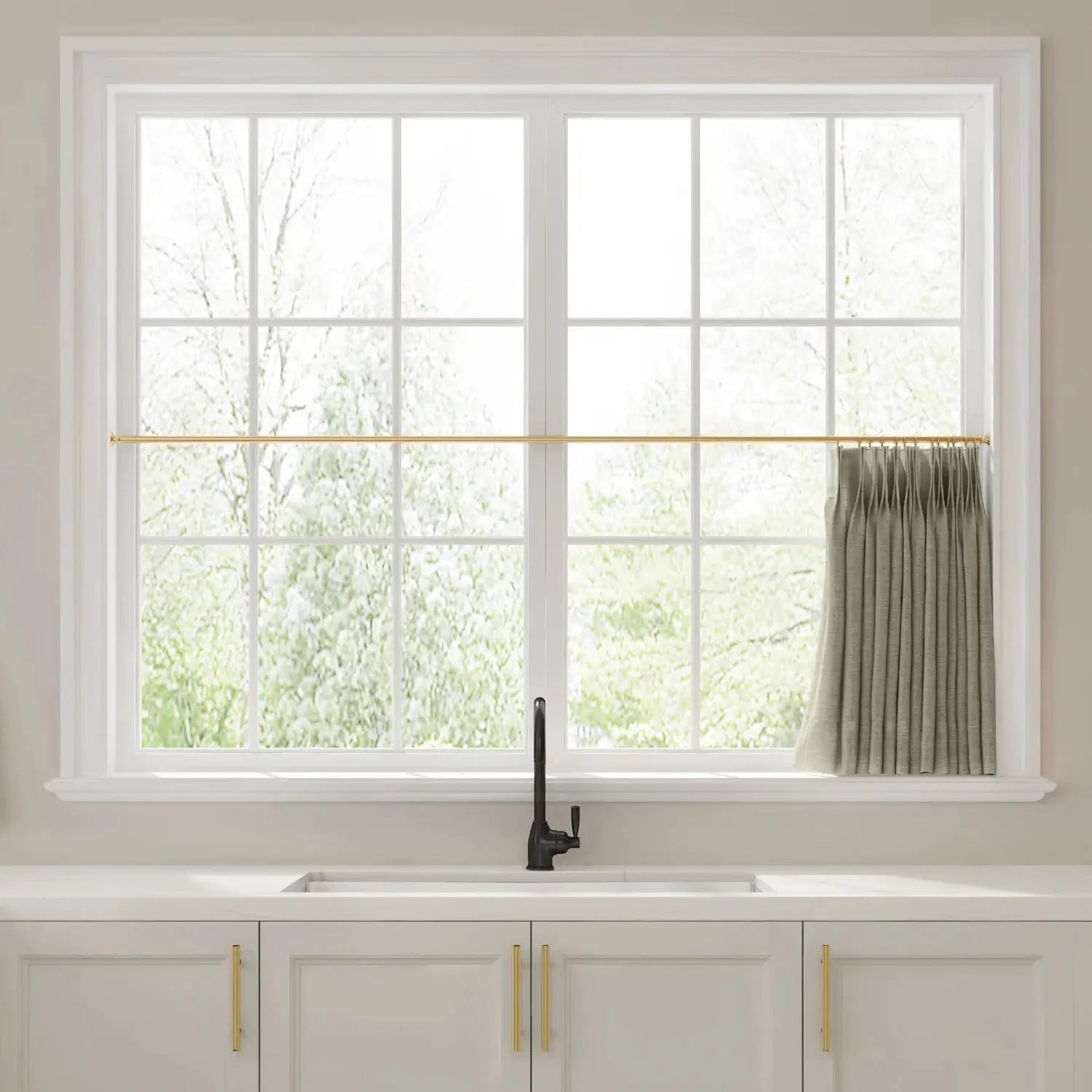 Liz Linen Pleated Cafe Curtains?-TWOPAGES