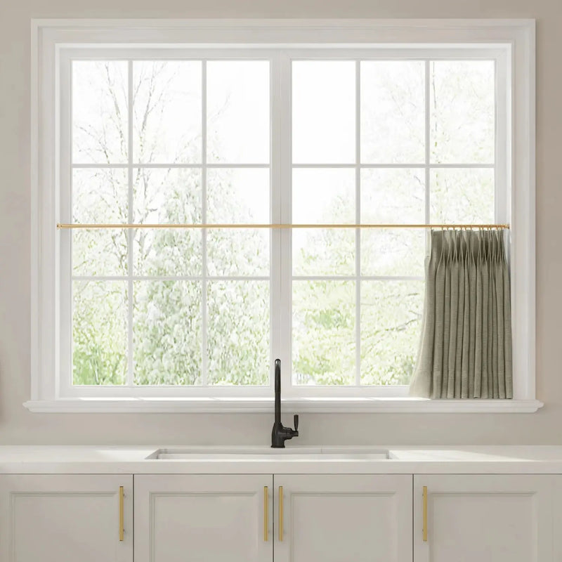 Liz Linen Pleated Cafe Curtains?-TWOPAGES
