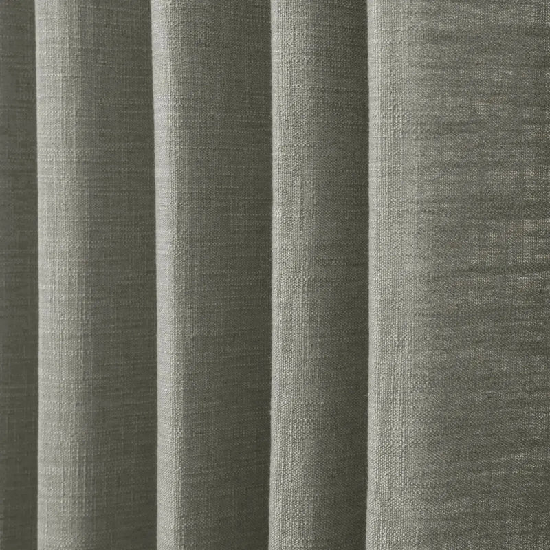 Liz Linen Pleated Cafe Curtains -TWOPAGES