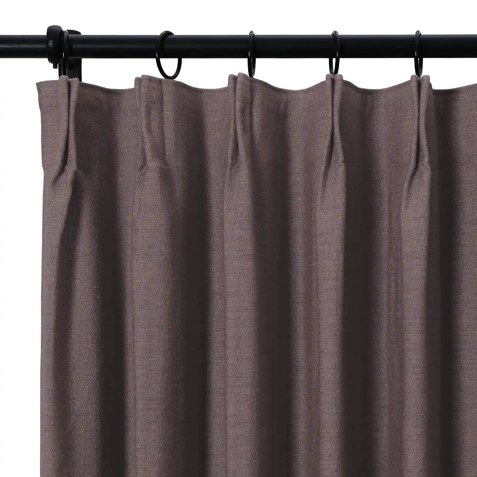 Isabella Heavyweight Cotton Drapery Pleated- -TWOPAGES