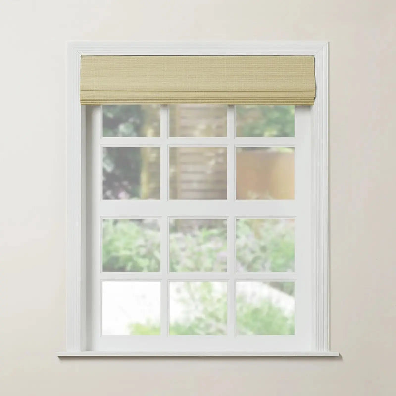 Motorized Window Woven Bamboo Blinds?-TWOPAGES CURTAINS