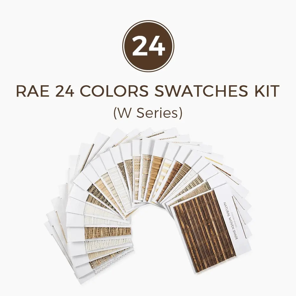 Rae Natural Woven Shade Swatches Kits-TWOPAGES