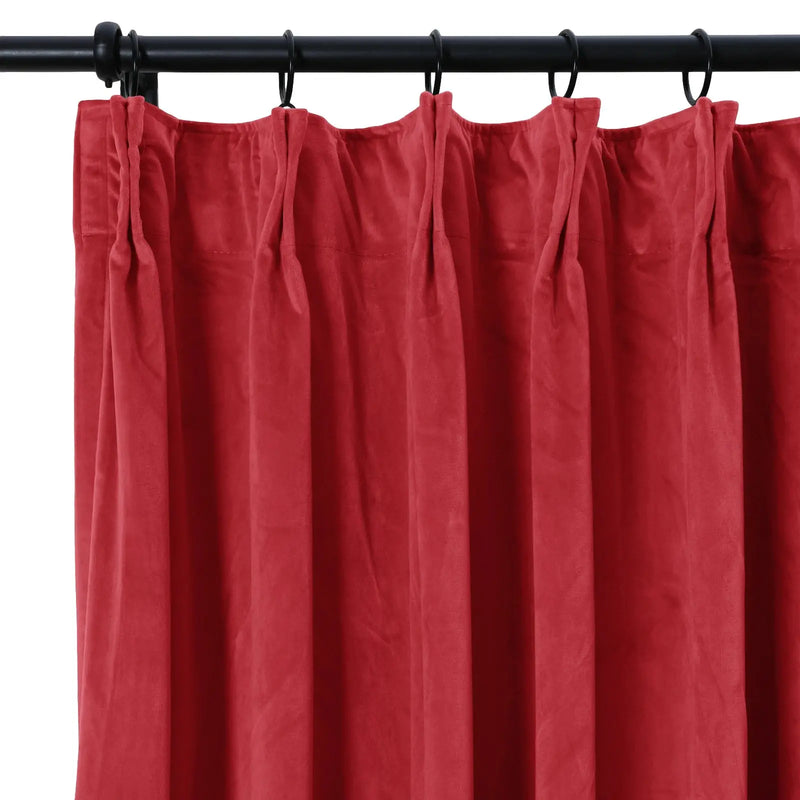 Birkin Velvet Curtain Pleated -TWOPAGES