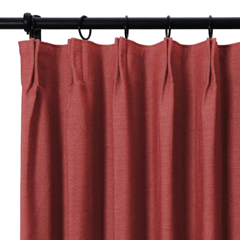 Isabella Heavyweight Cotton Drapery Pleated- -TWOPAGES
