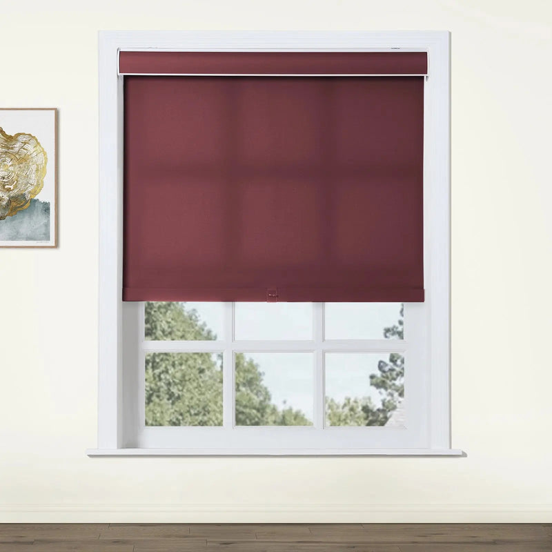 Alvin Basic Room Darkening Cordless Roller Blinds-?-TWOPAGES