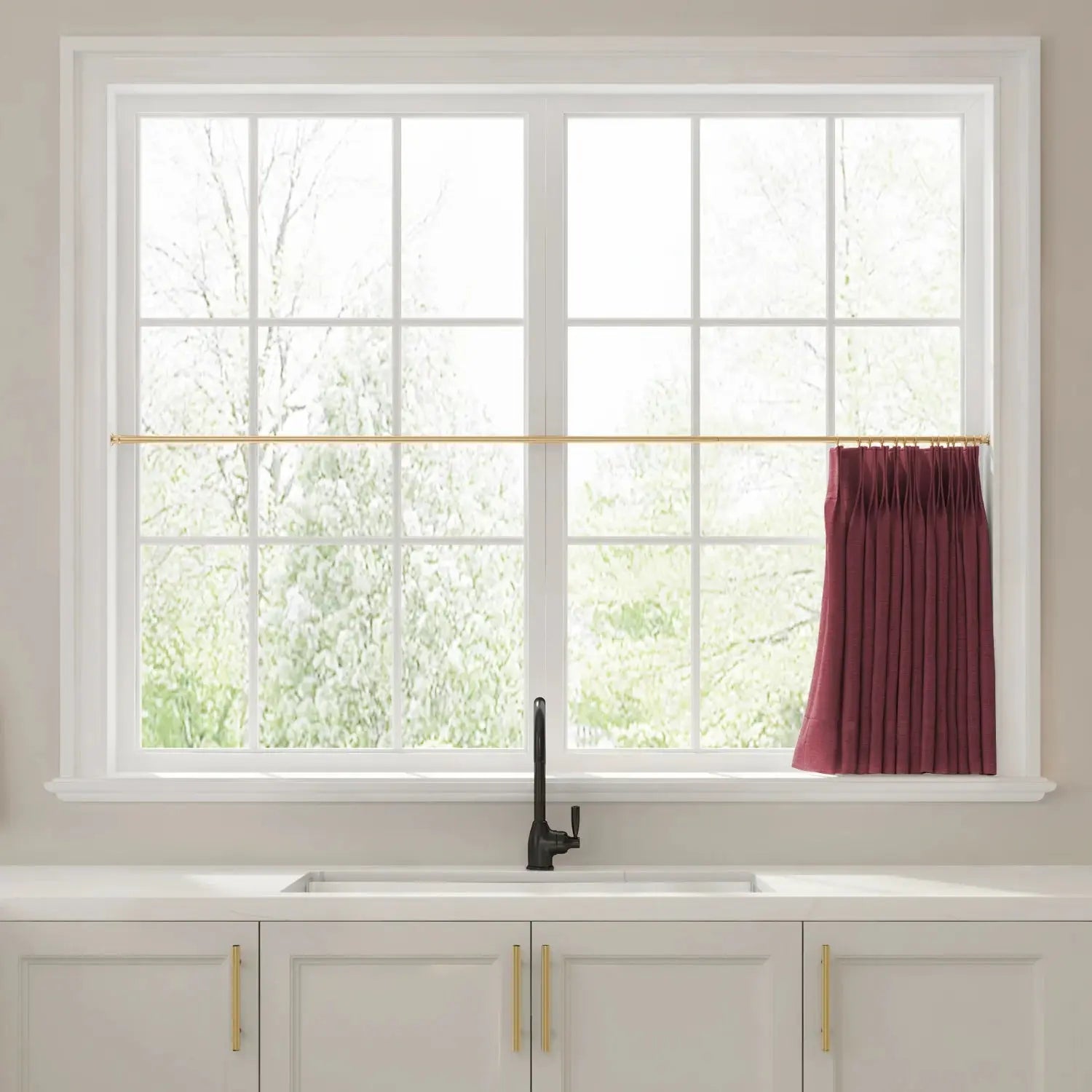 Liz Linen Pleated Cafe Curtains?-TWOPAGES