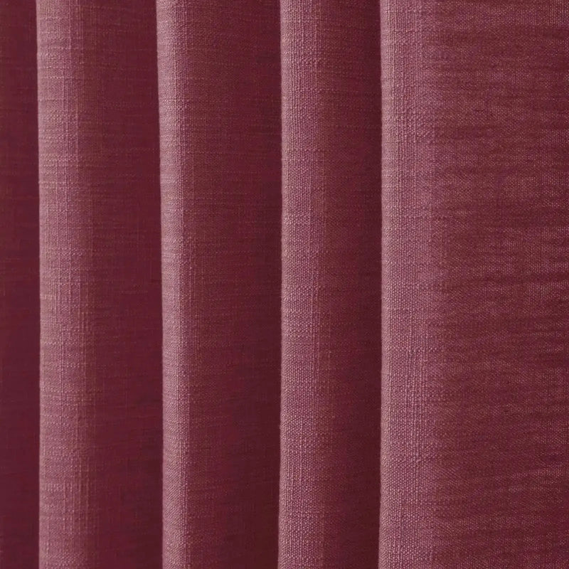 Liz Linen Pleated Cafe Curtains -TWOPAGES