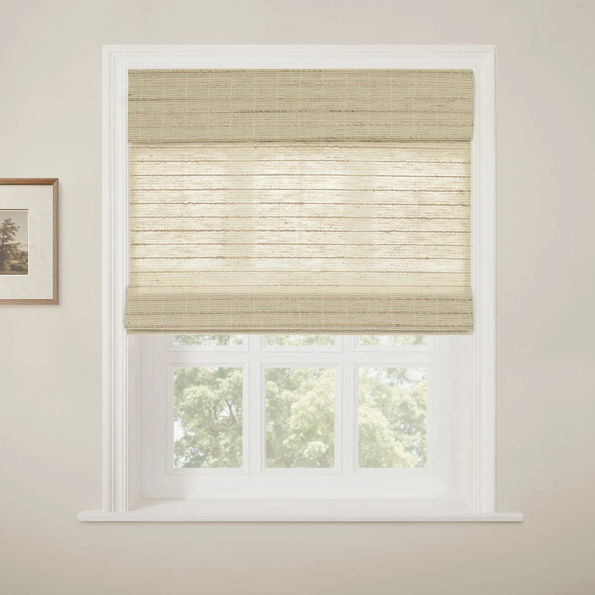 Rae Natural Ramie Jute Woven Wood Shades - Series W