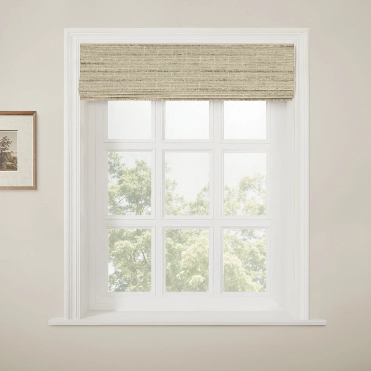 Rae Natural Ramie Jute Woven Wood Shades - Series W
