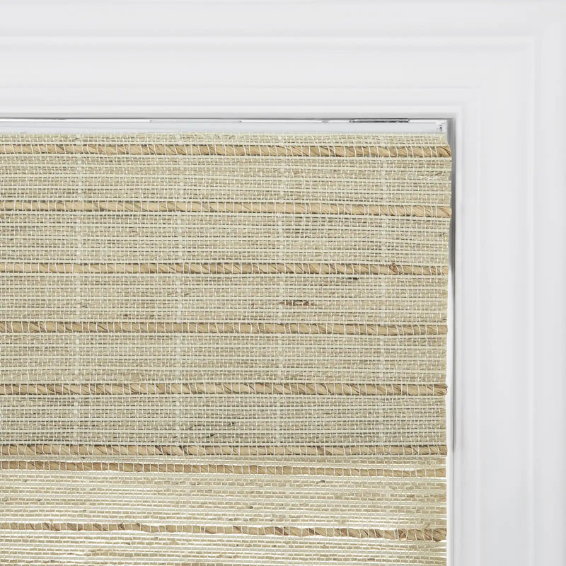 Rae Natural Ramie Jute Woven Wood Shades - Series W