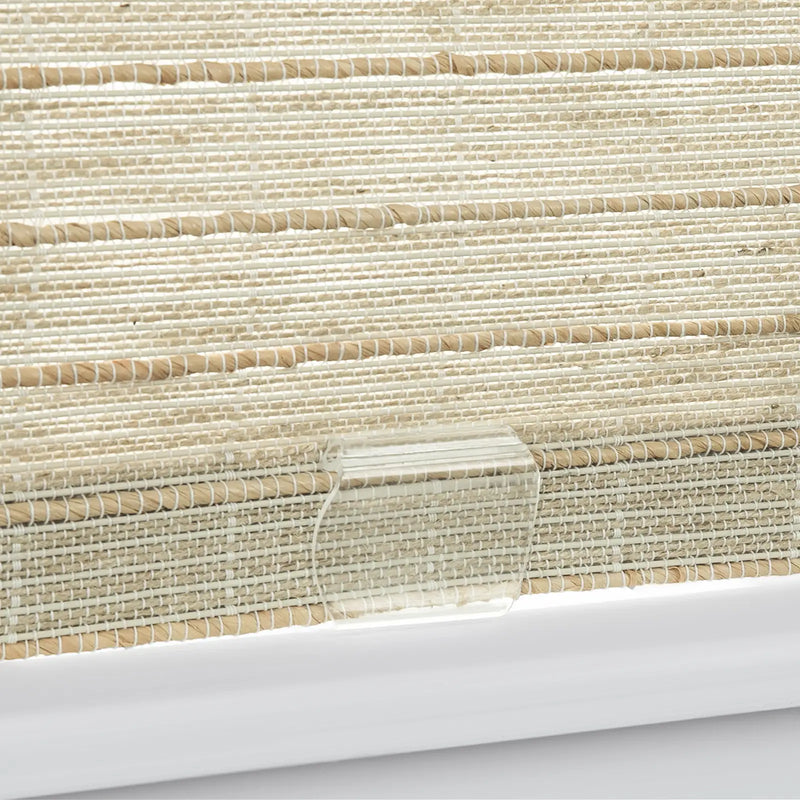 Rae Natural Ramie Jute Woven Wood Shades - Series W