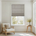 Rebecca Hughes Pattern Cotton Roman Shade Cordless- -TWOPAGES