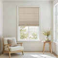 Rebecca Hughes Pattern Cotton Roman Shade Cordless- -TWOPAGES