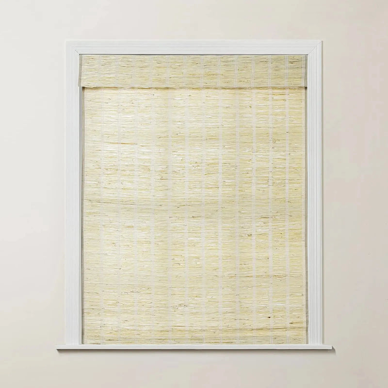 Rae Natural Ramie Jute Woven Wood Blinds - Series M?-TWOPAGES CURTAINS
