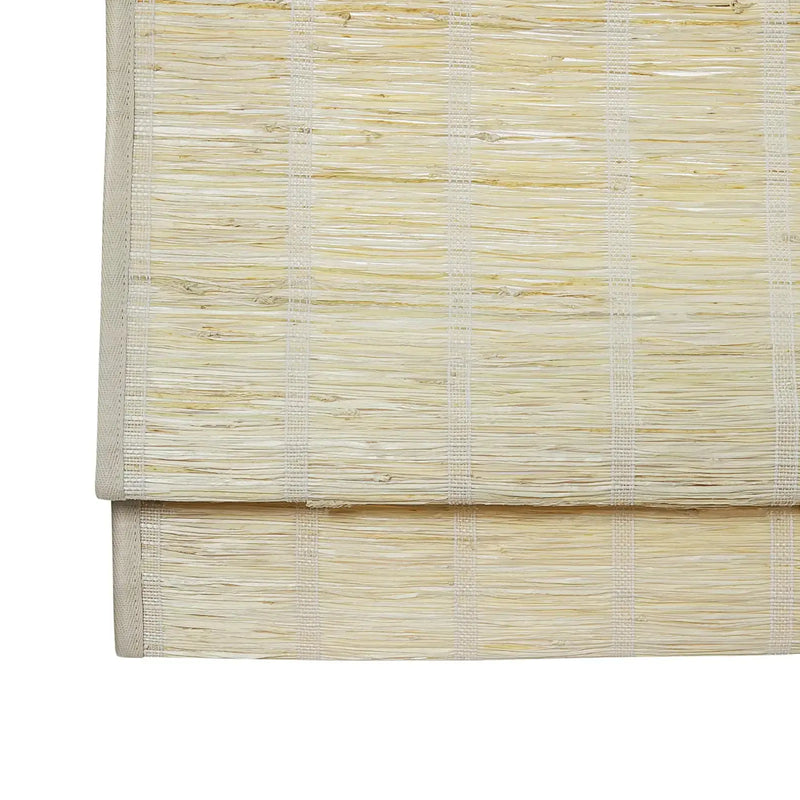 Rae Natural Ramie Jute Woven Wood Blinds - Series M-?-TWOPAGES CURTAINS