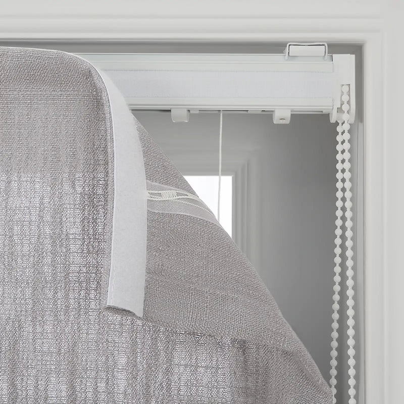 Liz Linen Flat Roman Blind Cord Lift