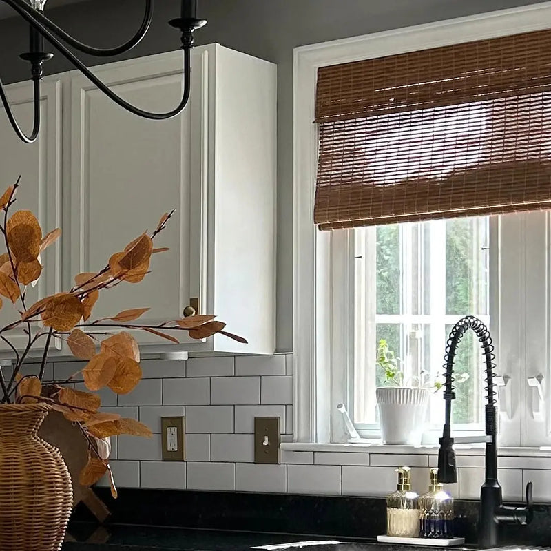 Rae Natural Pure Bamboo Woven Blinds - Series Z-?-TWOPAGES CURTAINS