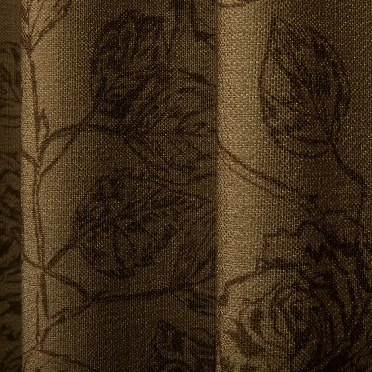 Sara Le x TWOPAGES Vintage Printed Linen Pleated Curtains