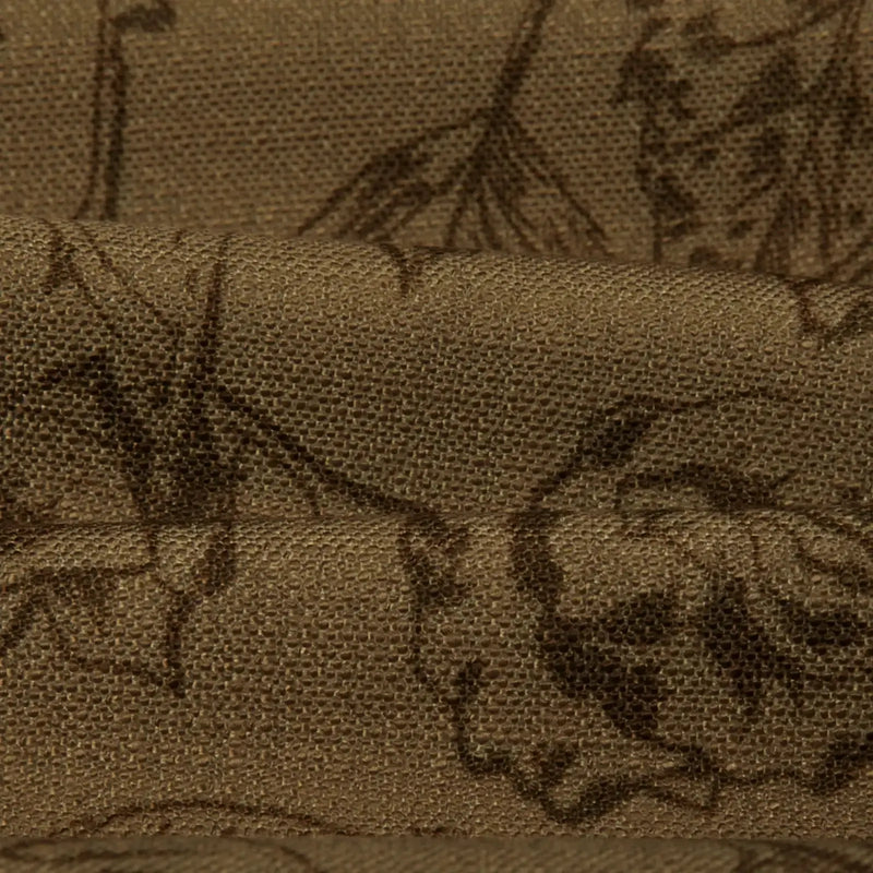 Sara Le x TWOPAGES Vintage Printed Linen Pleated Curtains
