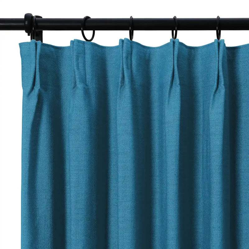 Isabella Heavyweight Cotton Drapery Pleated- -TWOPAGES