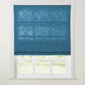 Isabella Cotton Roman Shade Cord Lift- -TWOPAGES
