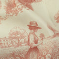 MS. MAVERICK MUSE x TWOPAGES Pastoral Printed Linen Cotton Pleated Curtains