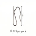 S-Shaped Metal Pin Hooks (Pack of 32)?-TWOPAGES