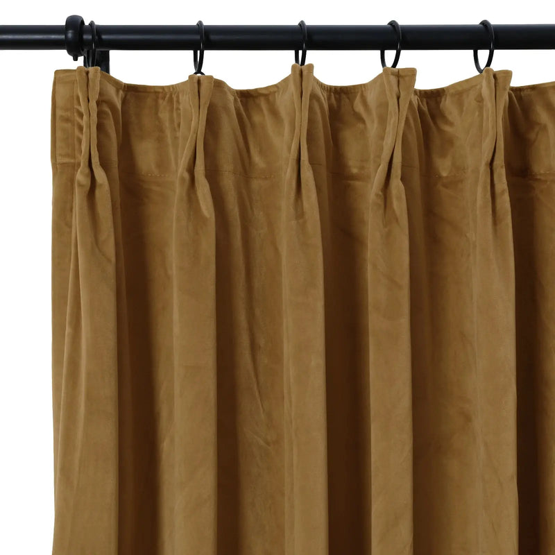 Birkin Velvet Curtain Pleated -TWOPAGES
