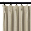 Isabella Heavyweight Cotton Drapery Pleated- -TWOPAGES