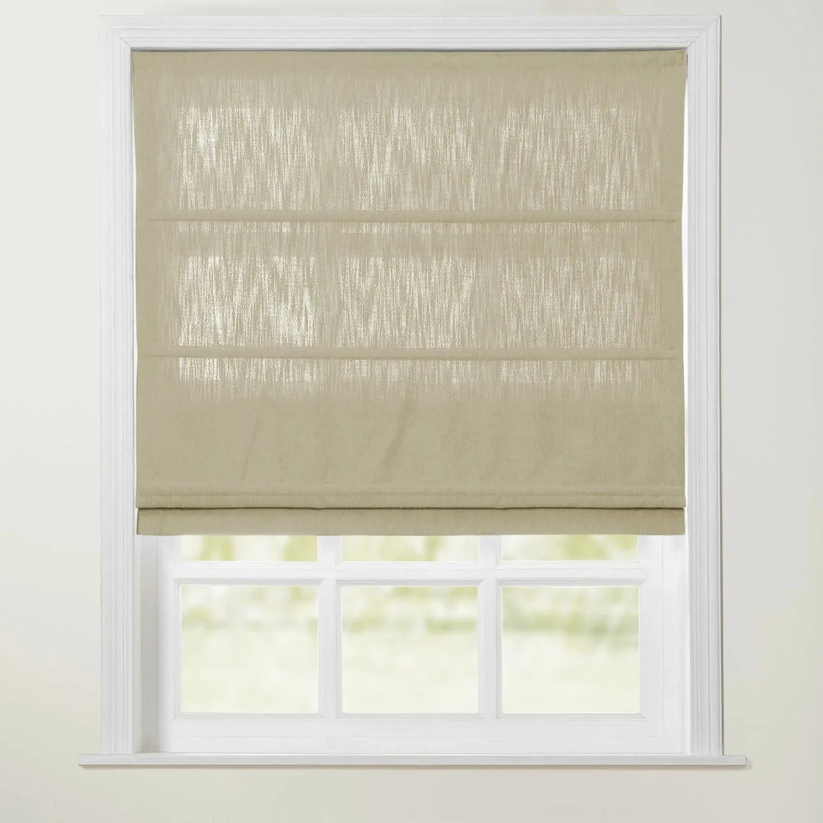 Isabella Cotton Roman Shade Cord Lift- -TWOPAGES