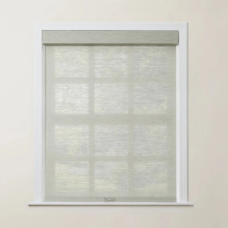 Rae Natural Jute Woven Wood Roller Blinds Cordless-?-TWOPAGES