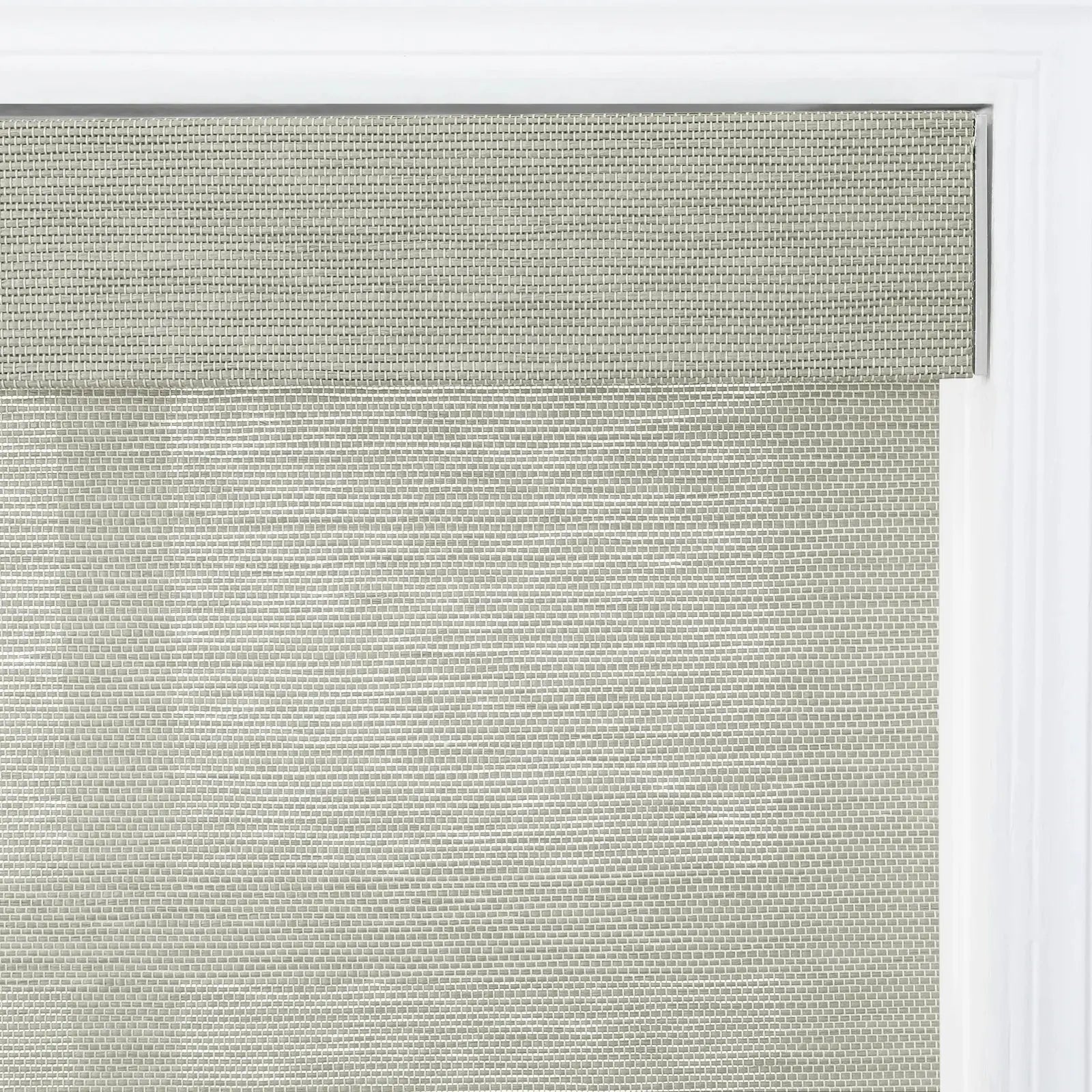 Rae Natural Jute Woven Wood Roller Blinds Cordless-?-TWOPAGES