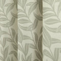 Leah Berin Garden Botanical Cotton Print Drapery Pleated- -TWOPAGES