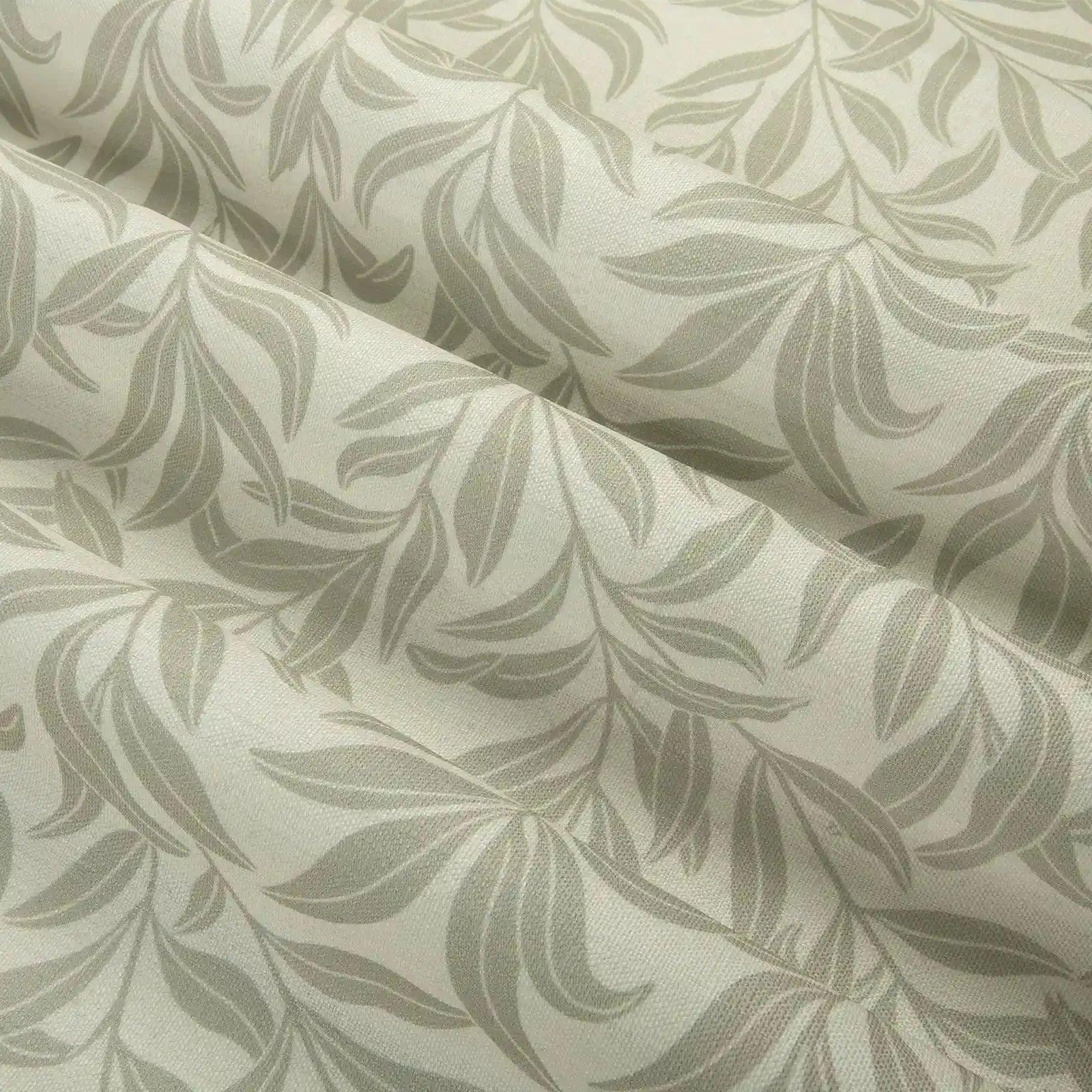 Leah Berin Garden Botanical Cotton Print Drapery Pleated- -TWOPAGES