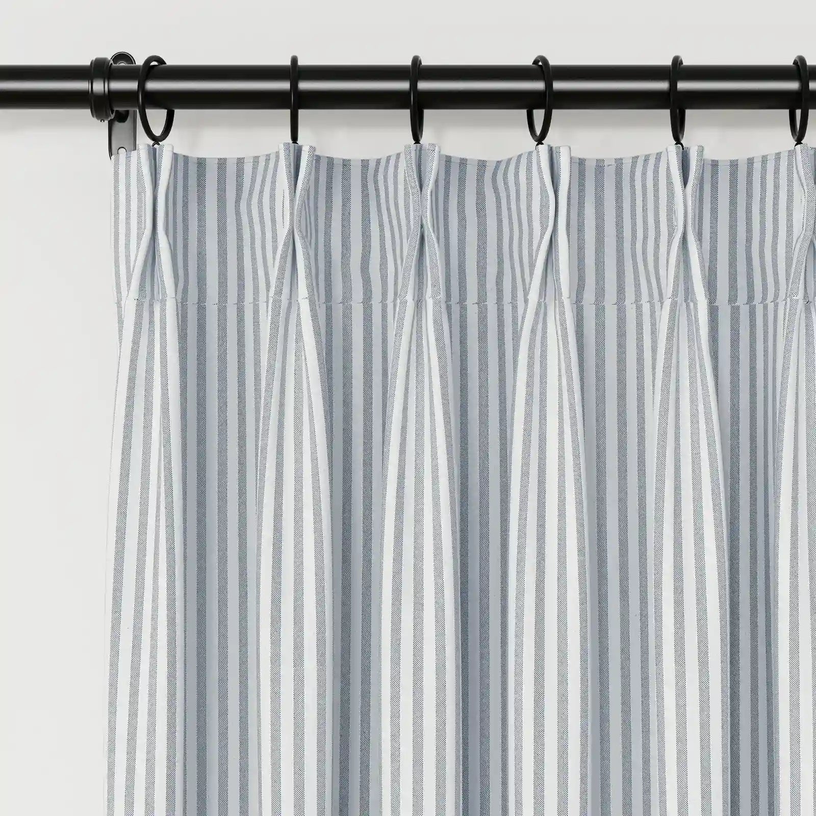 Britt Bengoechea x TWOPAGES Cottage Floral Printed Linen Cotton Pleated Curtains