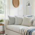 Britt Bengoechea Print Linen Cotton Pillow Cover