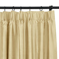 Selman Dupioni Silk Curtain Pleated?-TWOPAGES