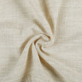 Sand Beige Liz Linen Pleated Curtains soft linen weave gathered into a spiral close-up