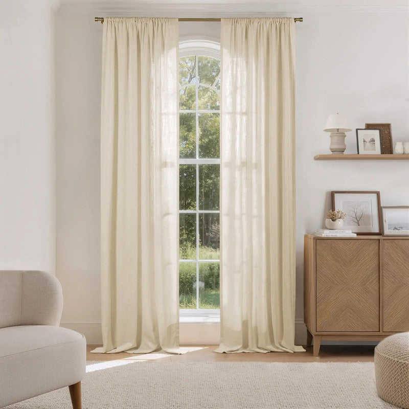 Liz Linen Drape Soft Top- Sand Beige 1908-3-TWOPAGES