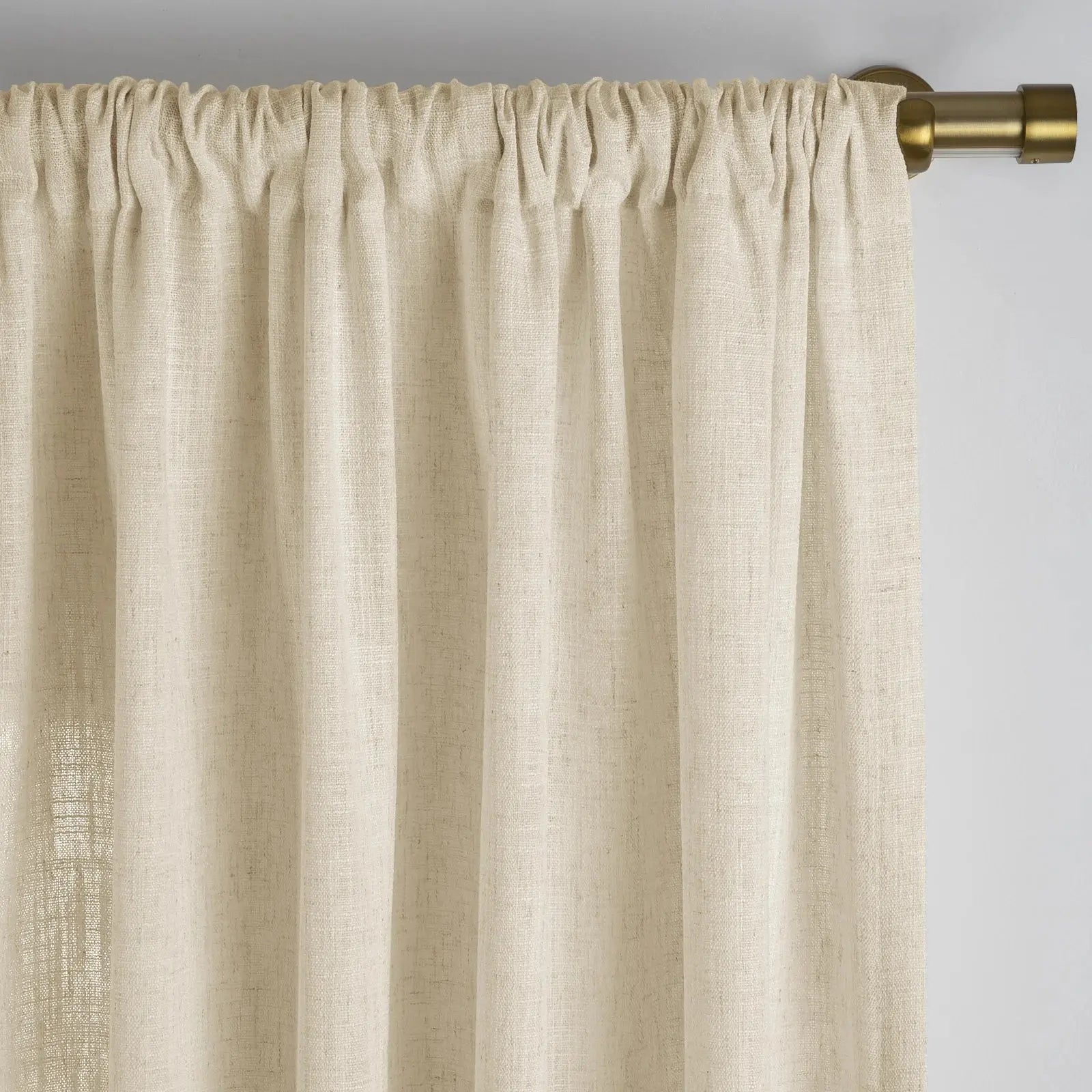 Liz Linen Drape Soft Top- -TWOPAGES