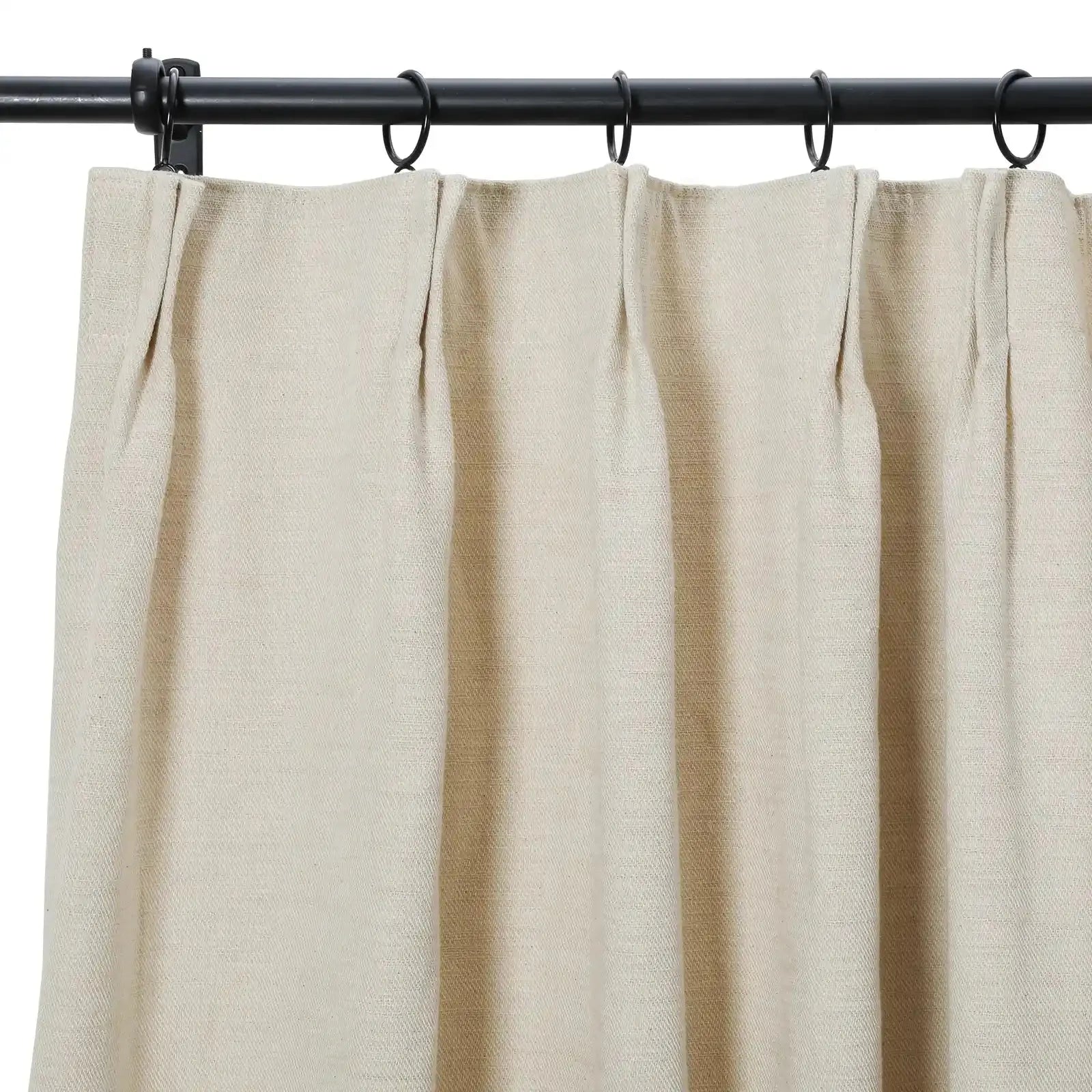Cotton Blend Drapery Pleated | Cloe?-TWOPAGES