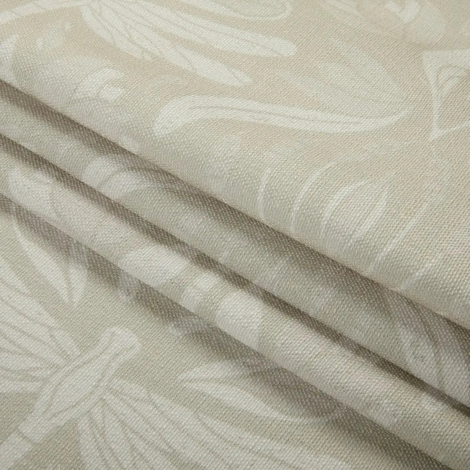 Kate Frost Pattern Cotton Drapery Pleated- -TWOPAGES